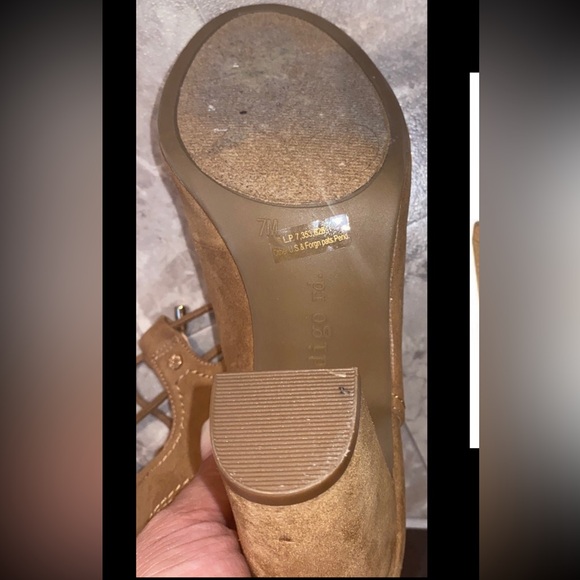 Indigo Rd. women suade heels size 7M - Picture 6 of 6